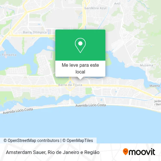 Amsterdam Sauer mapa