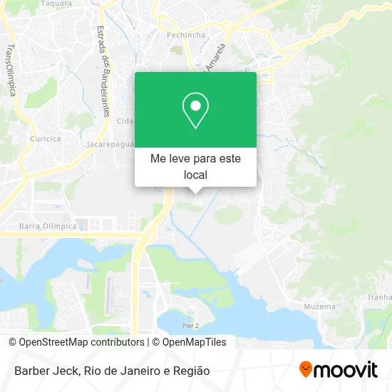 Barber Jeck mapa