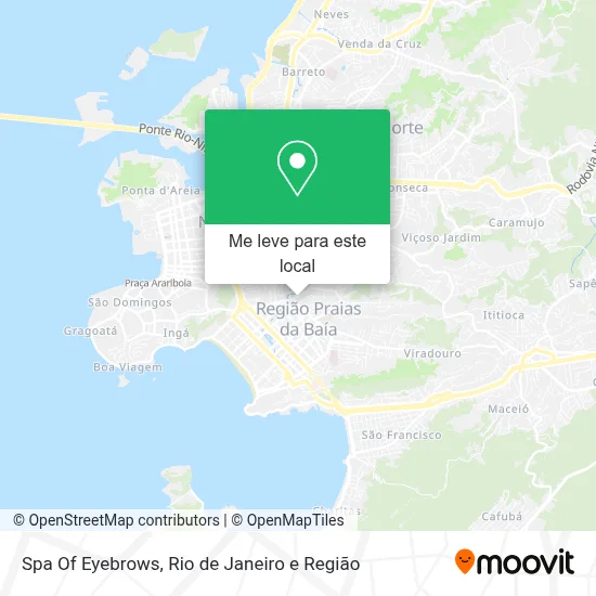 Spa Of Eyebrows mapa