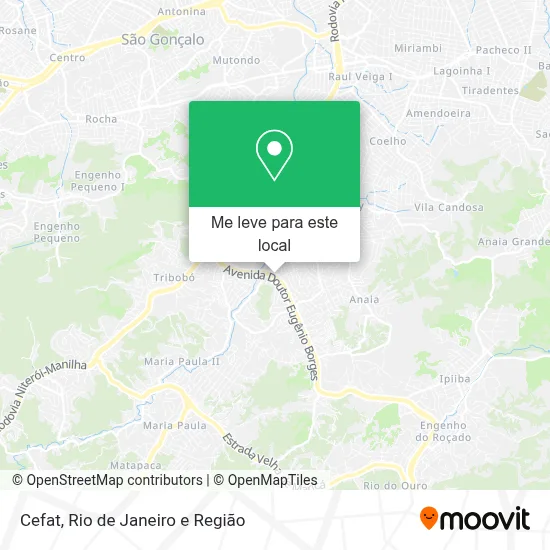 Cefat mapa