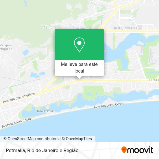 Petmalia mapa
