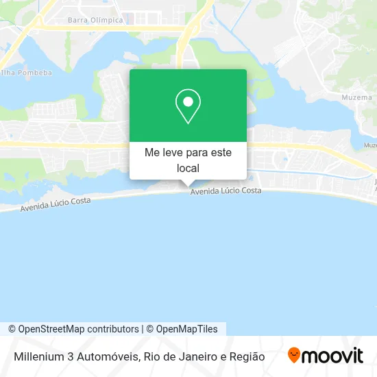Millenium 3 Automóveis mapa