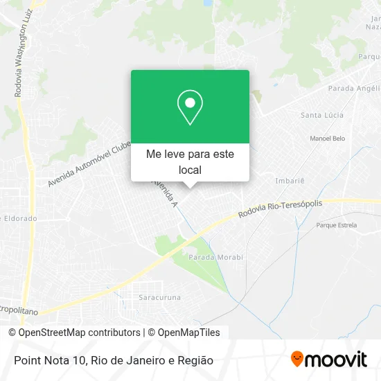 Point Nota 10 mapa