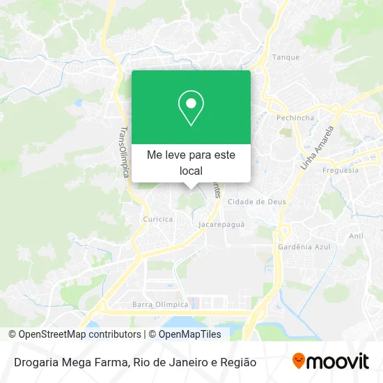 Drogaria Mega Farma mapa