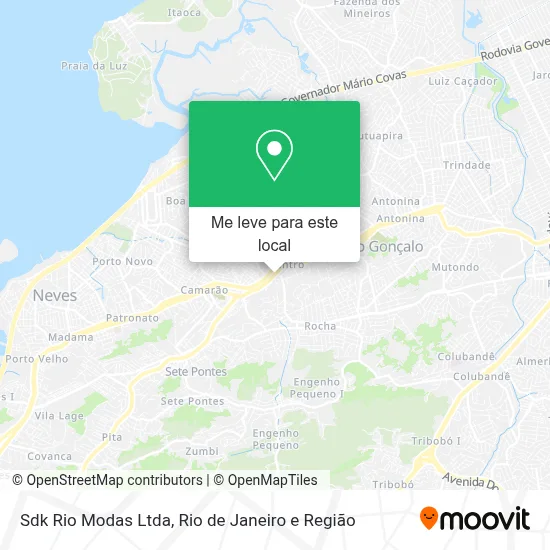 Sdk Rio Modas Ltda mapa