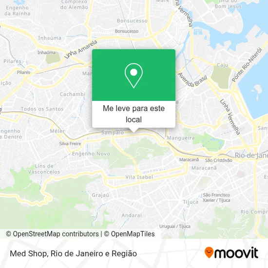 Med Shop mapa