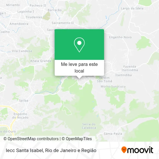 Iecc Santa Isabel mapa
