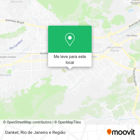 Danket mapa