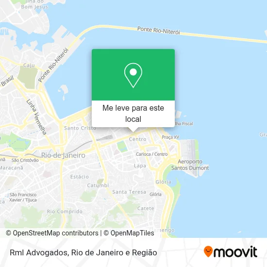 Rml Advogados mapa