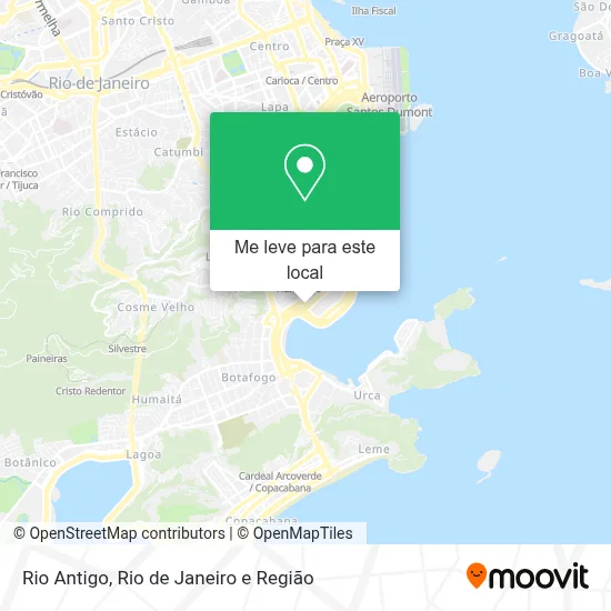 Rio Antigo mapa