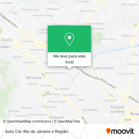 Auto Car mapa