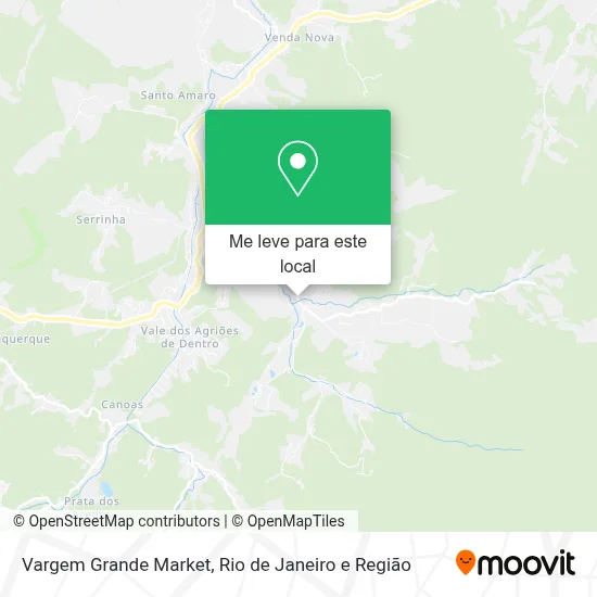Vargem Grande Market mapa