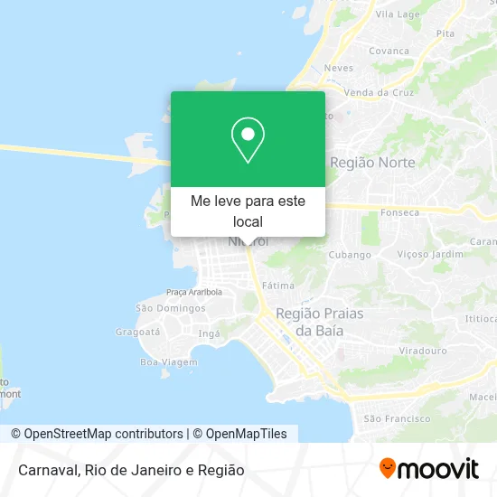 Carnaval mapa