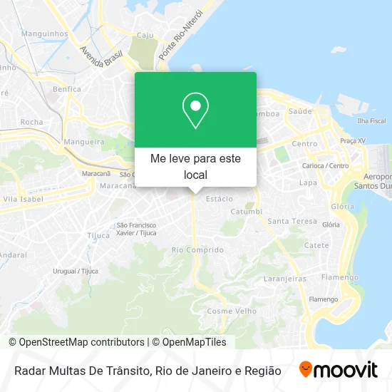 Radar Multas De Trânsito mapa