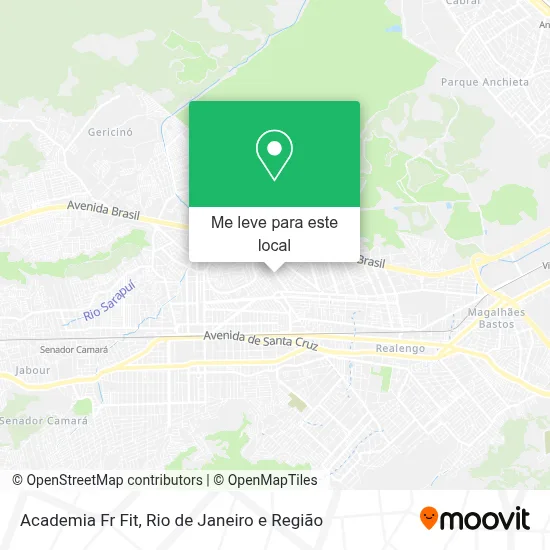 Academia Fr Fit mapa