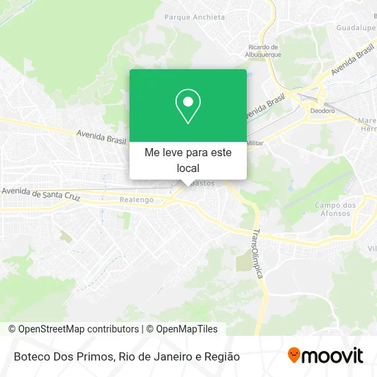 Boteco Dos Primos mapa