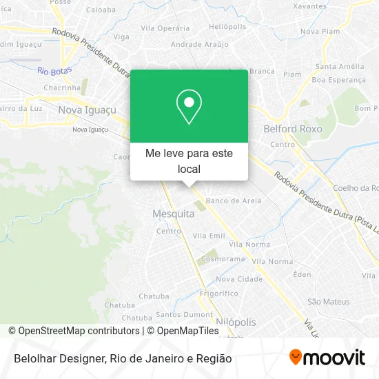 Belolhar Designer mapa