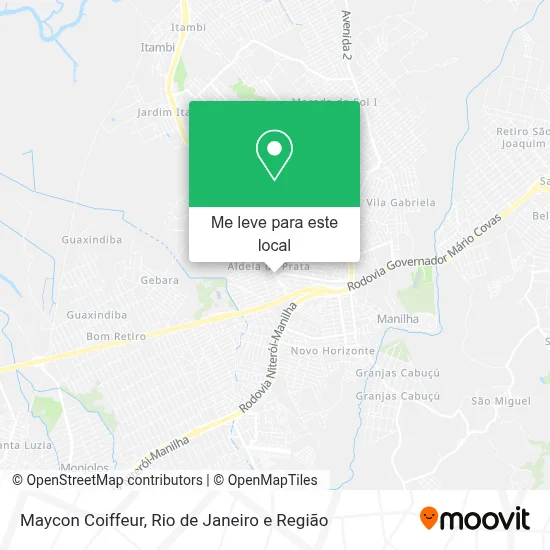 Maycon Coiffeur mapa