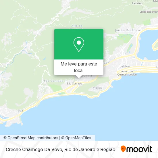 Creche Chamego Da Vovó mapa