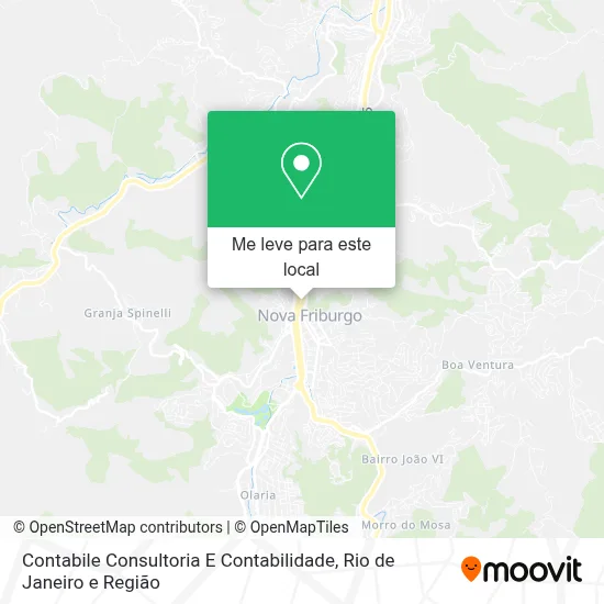 Contabile Consultoria E Contabilidade mapa