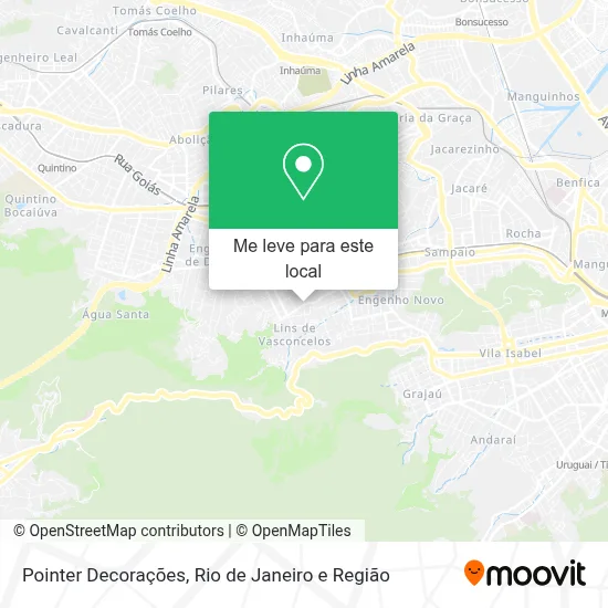 Pointer Decorações mapa