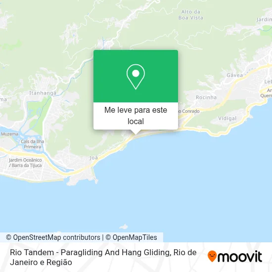Rio Tandem - Paragliding And Hang Gliding mapa