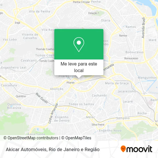 Akicar Automóveis mapa