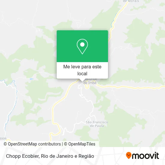 Chopp Ecobier mapa