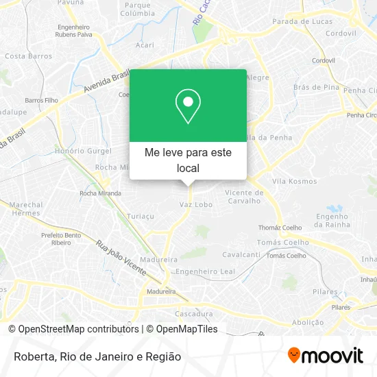 Roberta mapa
