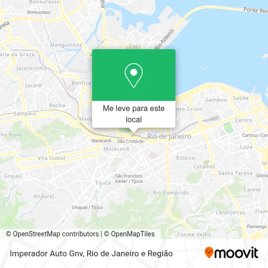 Imperador Auto Gnv mapa