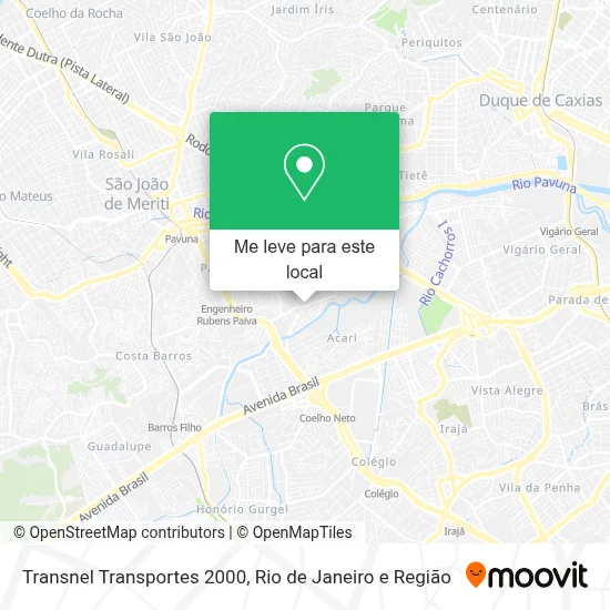 Transnel Transportes 2000 mapa