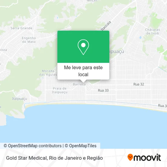 Gold Star Medical mapa