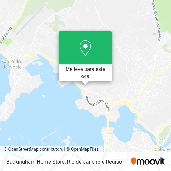 Buckingham Home Store mapa