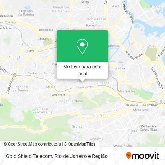 Gold Shield Telecom mapa