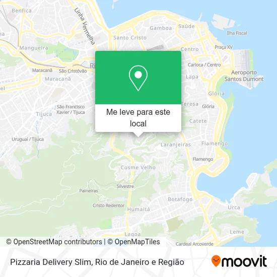 Pizzaria Delivery Slim mapa