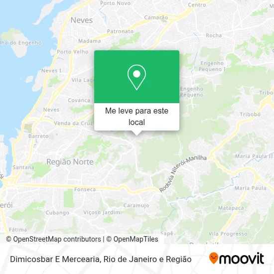 Dimicosbar E Mercearia mapa