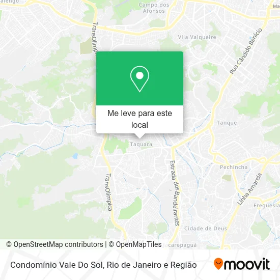 Condomínio Vale Do Sol mapa