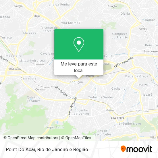 Point Do Acai mapa