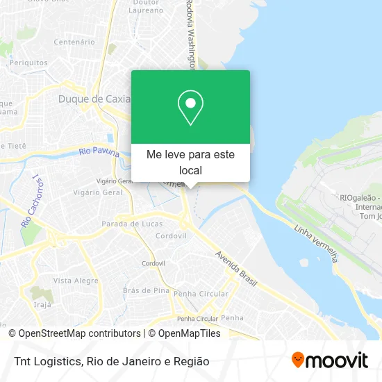 Tnt Logistics mapa