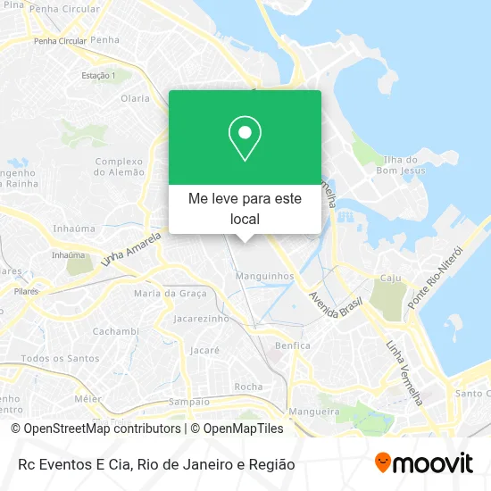 Rc Eventos E Cia mapa