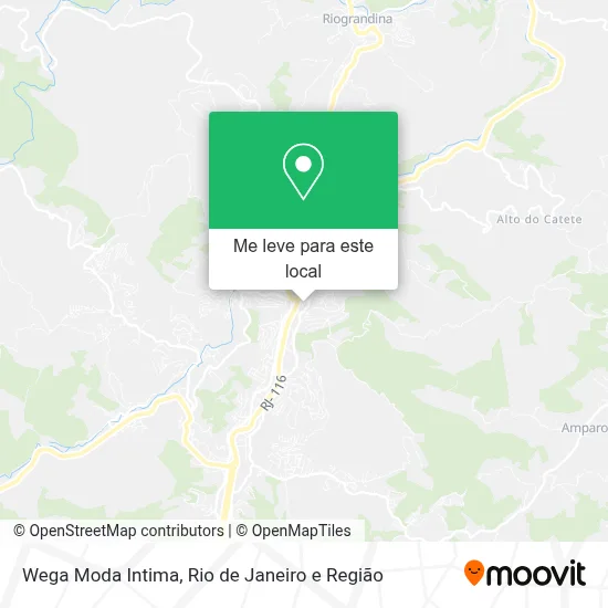 Wega Moda Intima mapa
