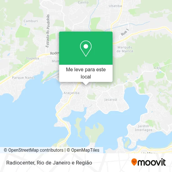 Radiocenter mapa
