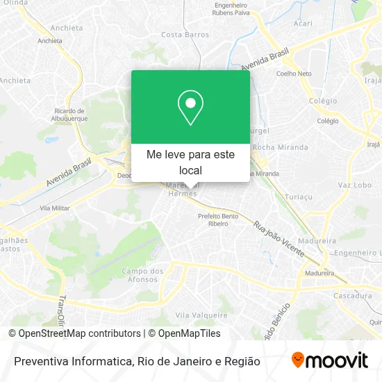 Preventiva Informatica mapa