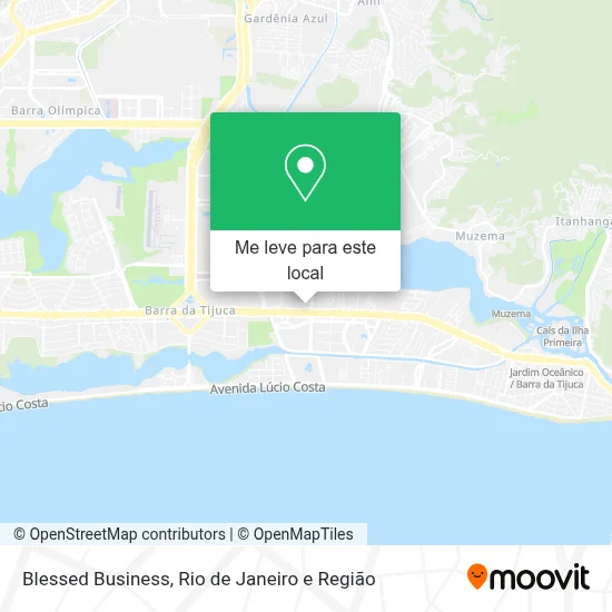 Blessed Business mapa