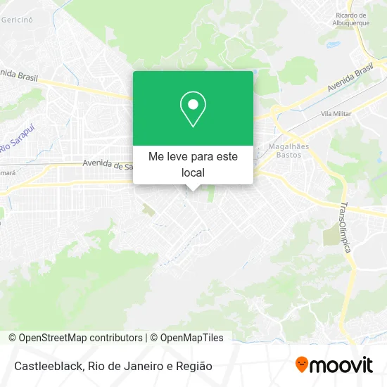 Castleeblack mapa
