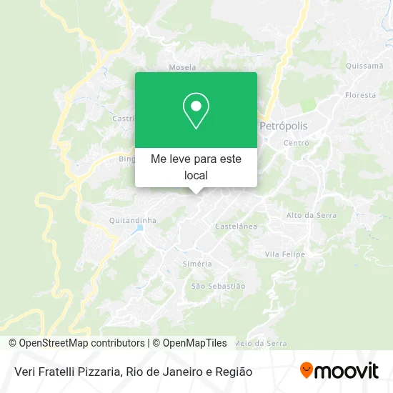 Veri Fratelli Pizzaria mapa