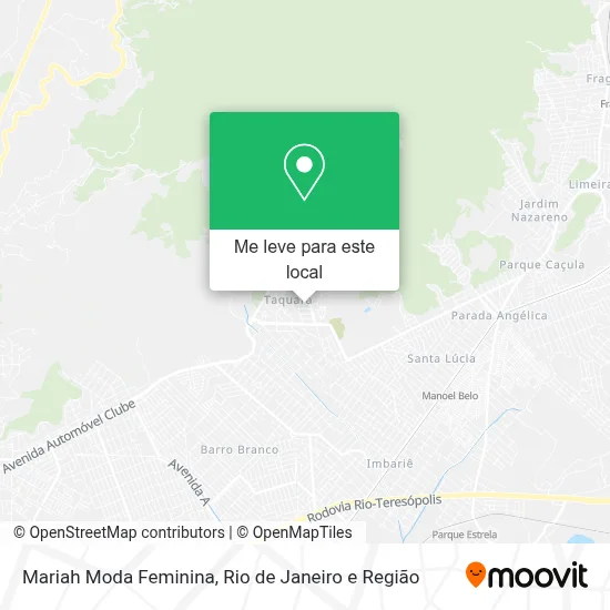 Mariah Moda Feminina mapa
