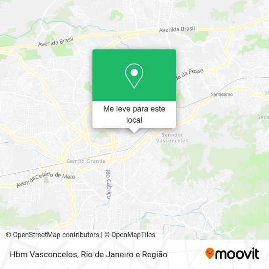 Hbm Vasconcelos mapa