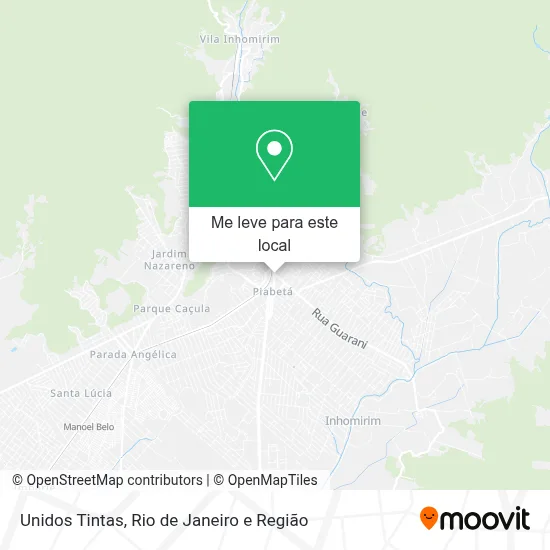 Unidos Tintas mapa