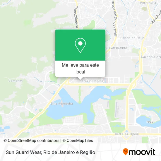 Sun Guard Wear mapa